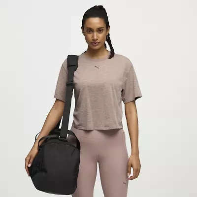 PUMA Womens Crew Neck Short Sleeve Active T-Shirt