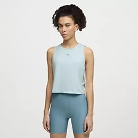 PUMA Womens Crew Neck Sleeveless Active Tank Top