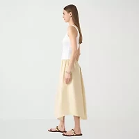 RM Rebecca Minkoff Womens Sleeveless Midi Drop Waist Dress