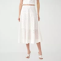 RM Rebecca Minkoff Womens A-Line Skirt