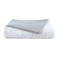 Martex Theo Heathered 2-pc. Reversible Comforter Set