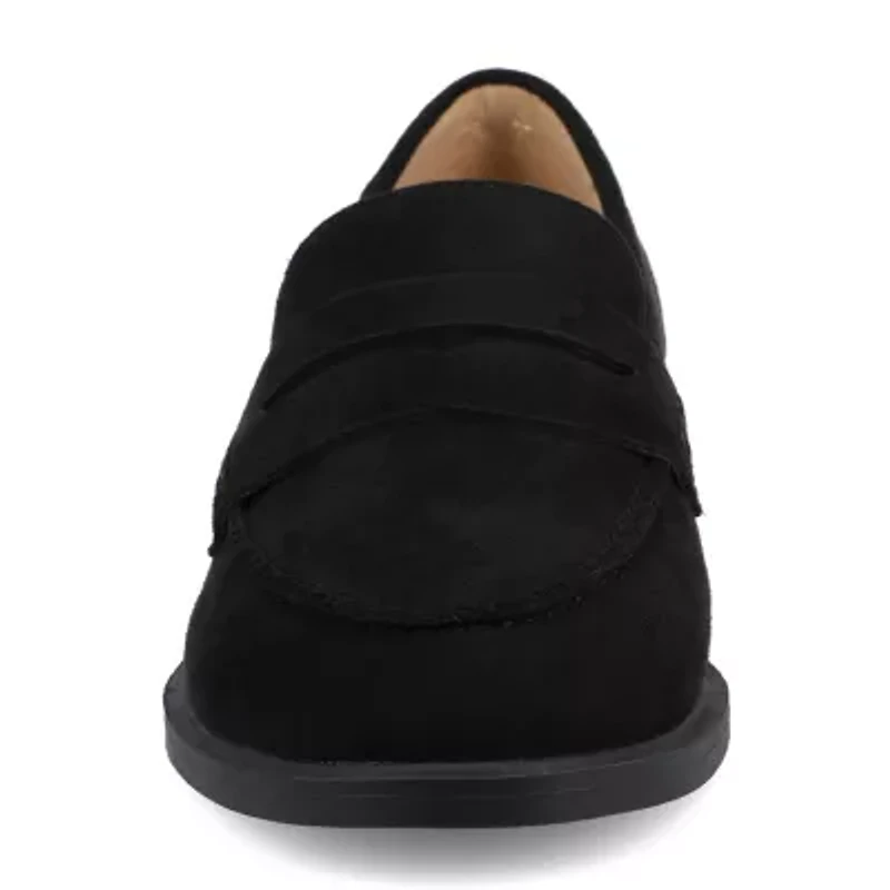 Journee Collection Womens Moc Closed Toe Loafers