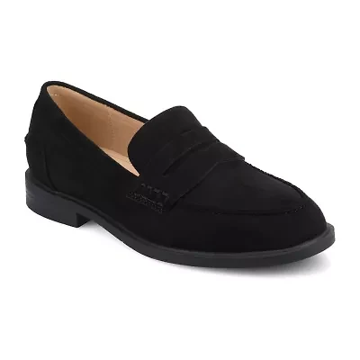 Journee Collection Womens Moc Closed Toe Loafers
