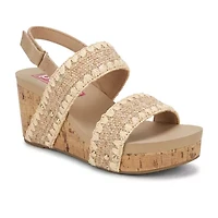 Pop Womens Kabilyn Wedge Sandals
