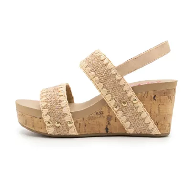 Pop Womens Kabilyn Wedge Sandals