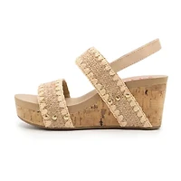 Pop Womens Kabilyn Wedge Sandals