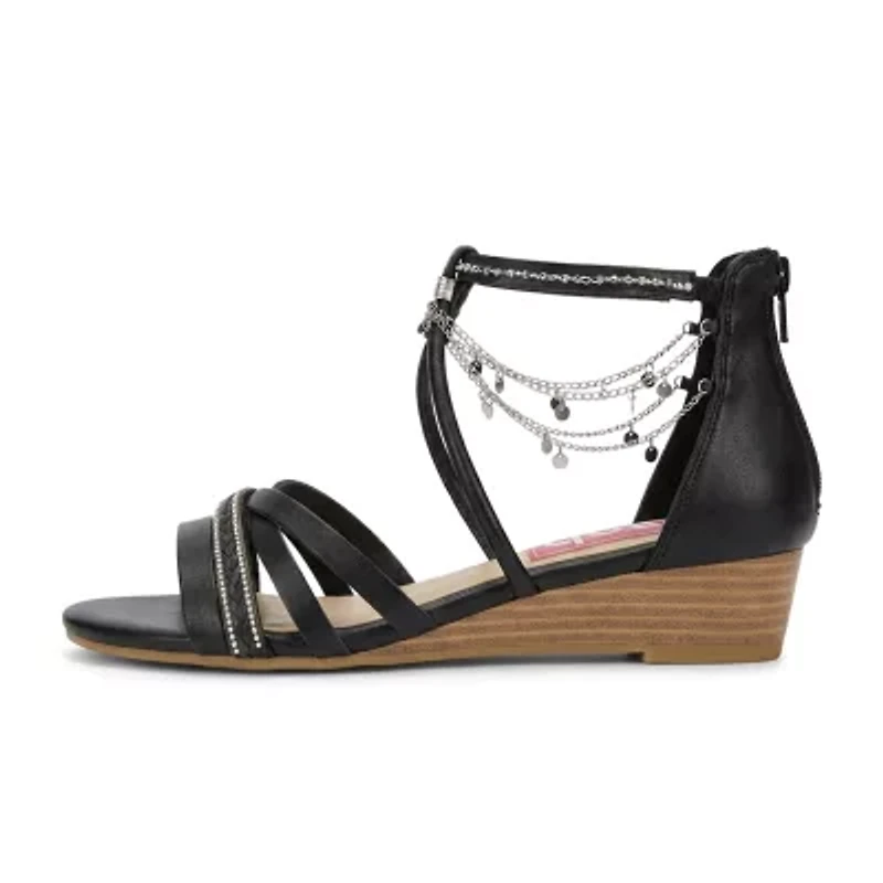 Pop Womens Darelia Wedge Sandals