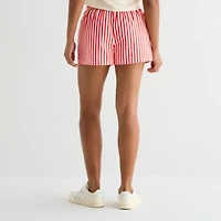 Americana Womens Juniors Pull-On Short