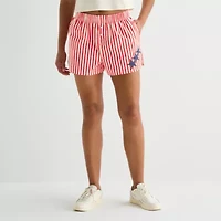 Americana Womens Juniors Pull-On Short