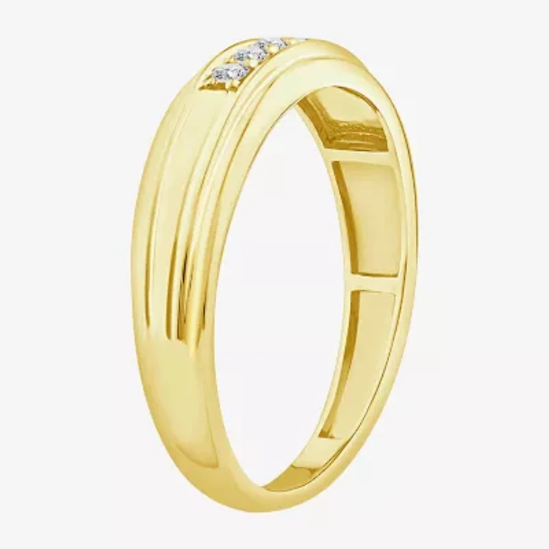 (F / Vs2) Unisex Adult 1 1/2 CT. T.W. Lab Grown White Diamond 10K Gold Marquise Side Stone Halo Bridal Set