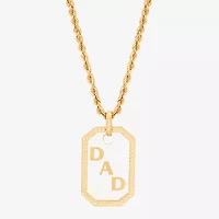 Made in Italy Mens 10K Gold Pendant