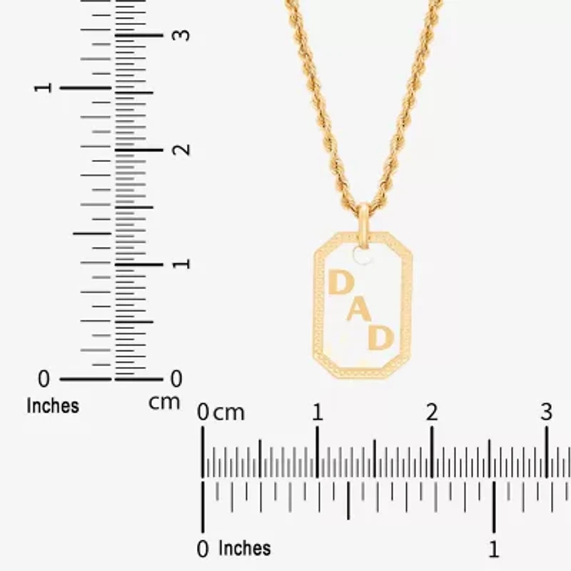 Made in Italy Mens 10K Gold Pendant