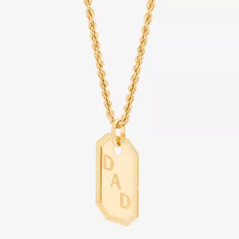 Made in Italy Mens 10K Gold Pendant
