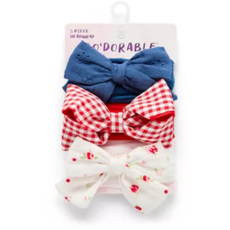 So Adorable Baby Girls 3-pc. Headband