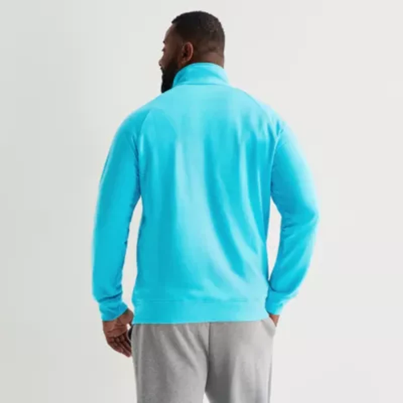 Xersion Mens Long Sleeve Active Big and Tall Quarter-Zip Pullover