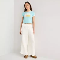 Arizona Womens Juniors Flare Pull-On Pant
