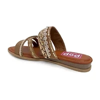 Pop Womens Jivanta Wedge Sandals