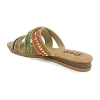 Pop Womens Rivina Wedge Sandals