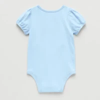 Okie Dokie Baby Girls Round Neck Short Sleeve Bodysuit