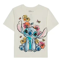 Little & Big Kid Girls Crew Neck Short Sleeve Regular Fit Graphic T-Shirt