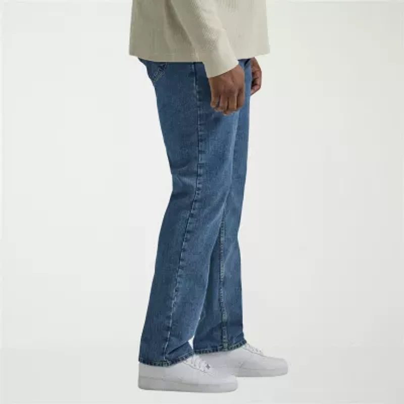 Lee Legendary Denim Big and Tall Mens Stretch Fabric Regular Fit Jeans