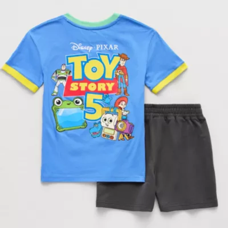 Disney Collection Little & Big Kid Boys Toy Story 2-pc. Short Set