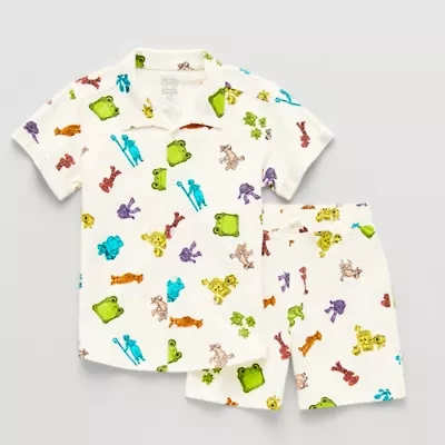 Disney Collection Little & Big Kid Boys T.O.T.S. 2-pc. Short Set