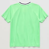 Disney Collection Little & Big Kid Boys V Neck Short Sleeve Regular Fit Toy Story Graphic T-Shirt