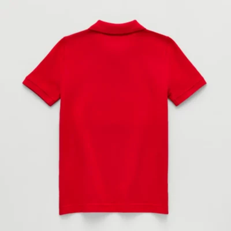 U.S. Polo Assn. Little & Big Kid Boys Short Sleeve Regular Fit Embroidered Shirt