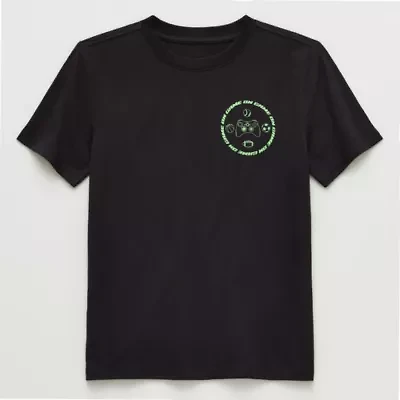 Xersion Little & Big Kid Boys Crew Neck Short Sleeve Regular Fit Graphic T-Shirt
