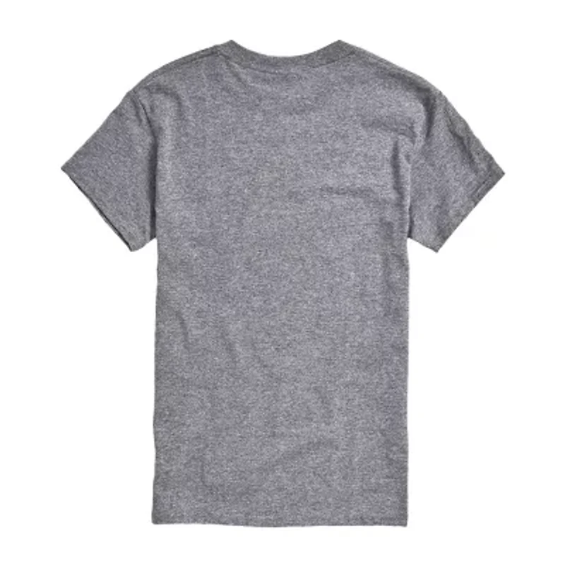 Novelty Mens Crew Neck Short Sleeve Regular Fit Star Wars Graphic T-Shirt