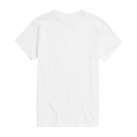 Novelty Mens Crew Neck Short Sleeve Regular Fit Snoopy Graphic T-Shirt