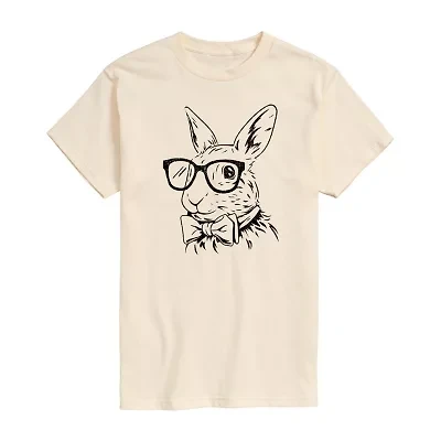 Novelty Mens Crew Neck Short Sleeve Graphic T-Shirt