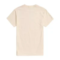 Novelty Mens Crew Neck Short Sleeve Regular Fit Snoopy Graphic T-Shirt