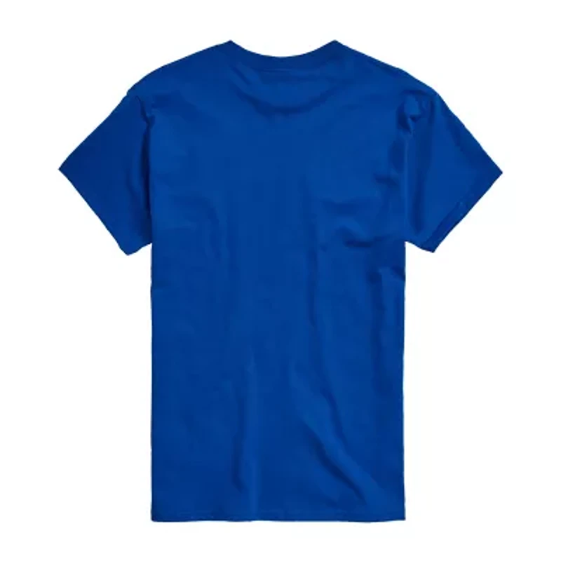 Novelty Mens Crew Neck Short Sleeve Regular Fit Snoopy Graphic T-Shirt