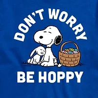 Novelty Mens Crew Neck Short Sleeve Regular Fit Snoopy Graphic T-Shirt