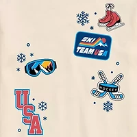 Novelty Mens Crew Neck Short Sleeve Regular Fit Graphic T-Shirt