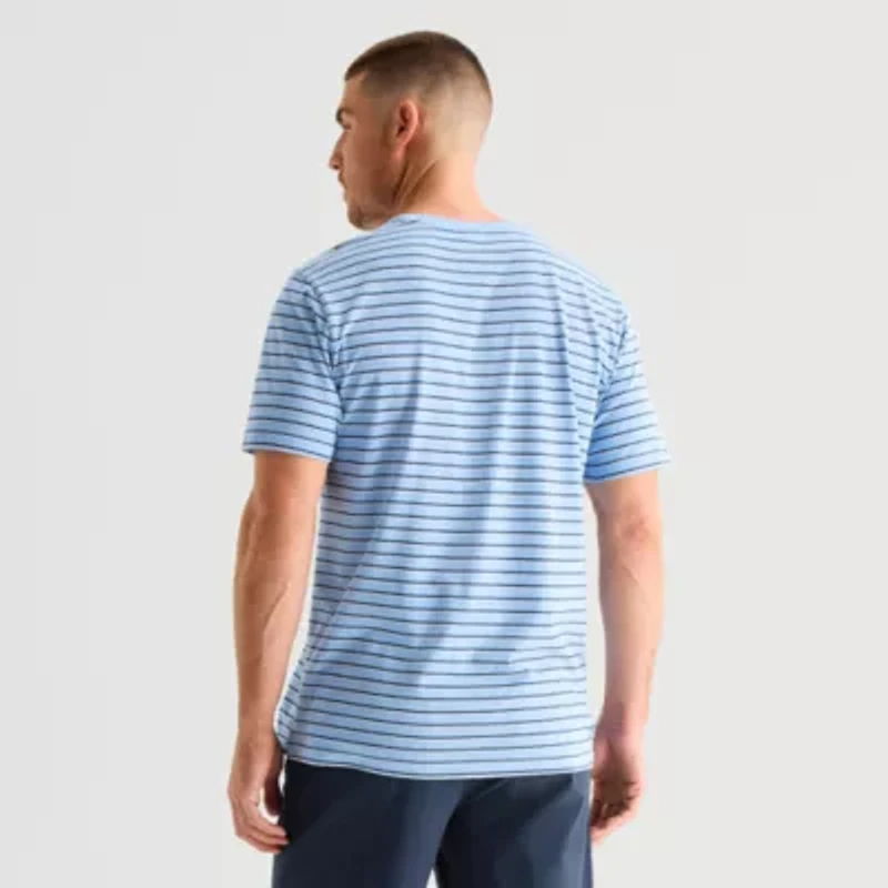 U.S. Polo Assn. Stretch Mens Crew Neck Short Sleeve T-Shirt