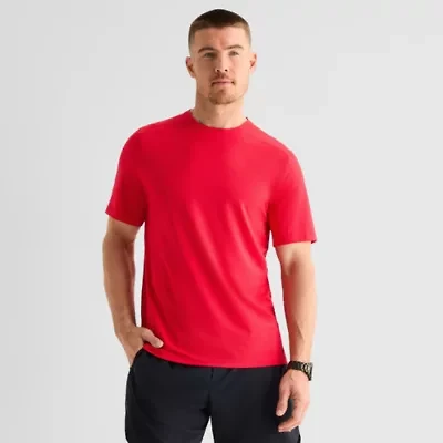Xersion Mens Crew Neck Short Sleeve Quick Dry Active T-Shirt