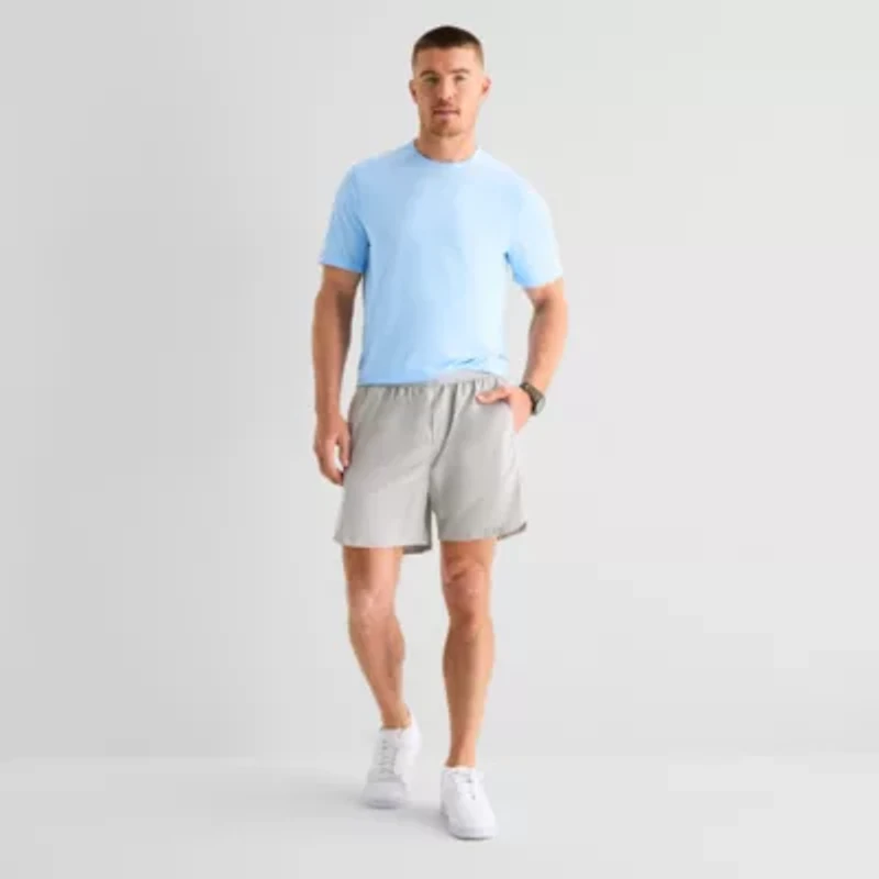 Xersion Mens Crew Neck Short Sleeve Quick Dry Active T-Shirt