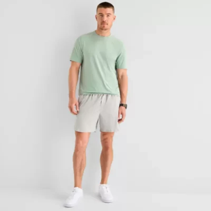 Xersion Mens Crew Neck Short Sleeve Quick Dry Active T-Shirt