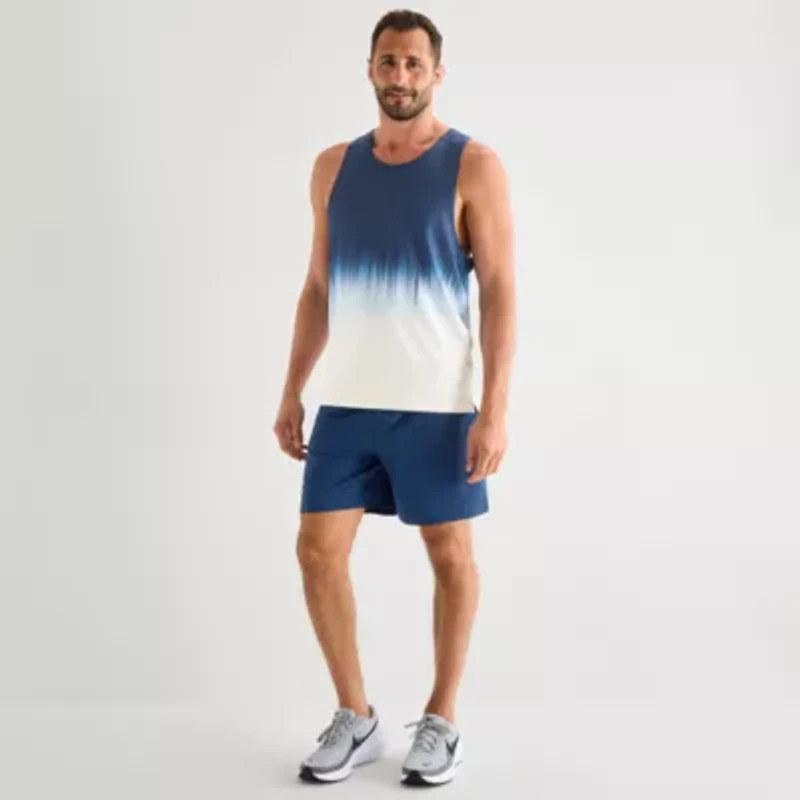Xersion Mens U Neck Sleeveless Active Tank Top