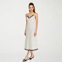 belle vie Womens Sleeveless Slip Dress