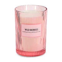 Martha Stewart 19oz Wild Berries 2-Wick Scented Jar Candle