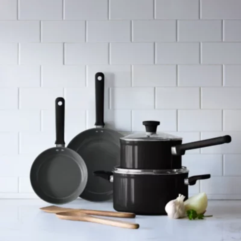 Cooks Ceramic 8-pc. Cookware Set