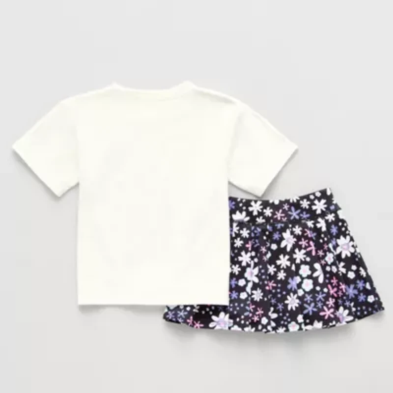 Okie Dokie Active Toddler & Little Girls 2-pc. Skort Set