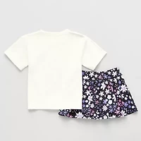 Okie Dokie Active Toddler & Little Girls 2-pc. Skort Set