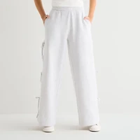 Forever 21 Womens Juniors Wide Leg Pull-On Pant
