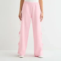 Forever 21 Womens Juniors Wide Leg Pull-On Pant