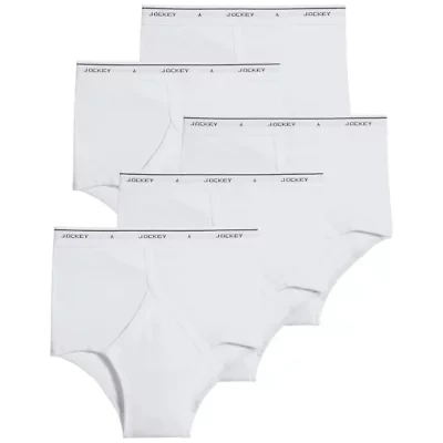 Jockey Cotton Bonus Pack Mens 5 Briefs 9865